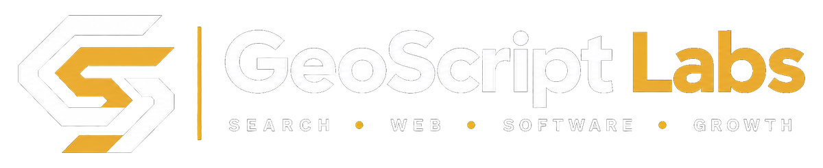 GeoScript Labs — Search, Web, Software and Growth